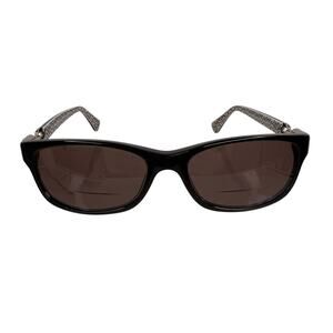 Coach Women's Sunglasses Glasses Frames 5214 Black White Sig C 52-16-135